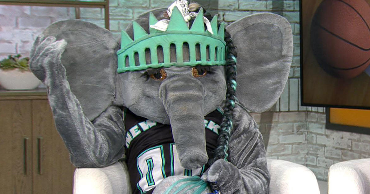 Ellie the Elephant on supporting the New York Liberty’s fight for WNBA championship