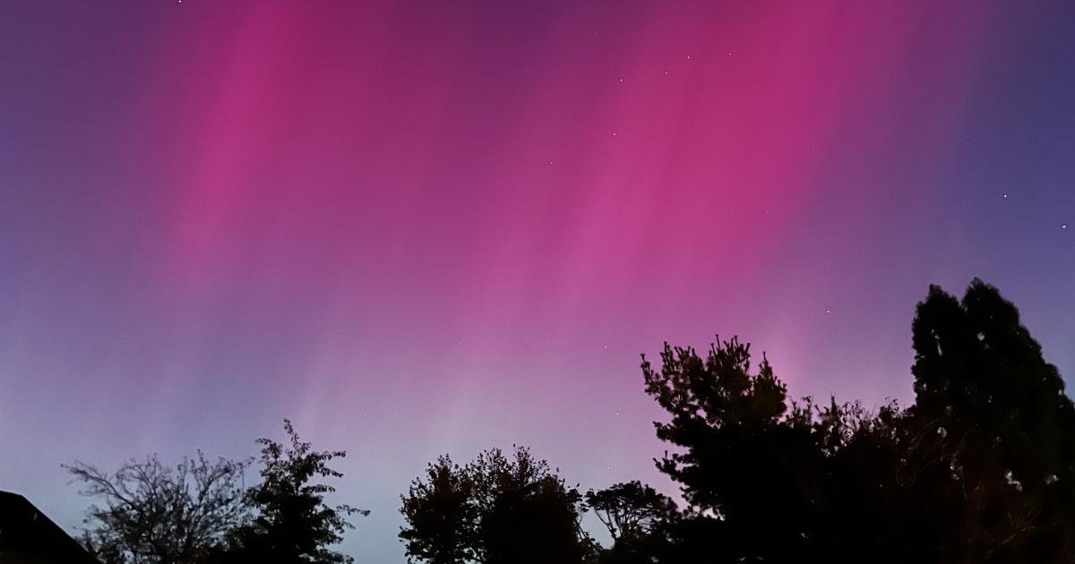 Photos show the northern lights in the Philadelphia region