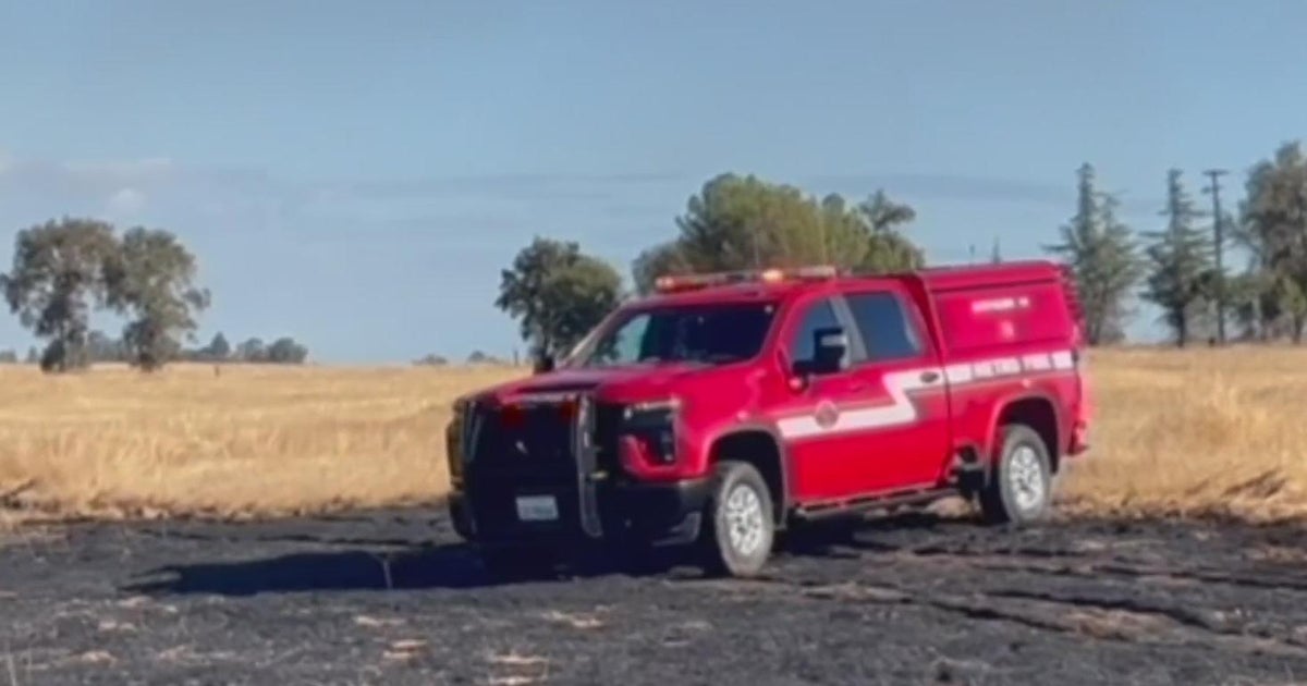 Fire possibly caused by RC jet in Sacramento County