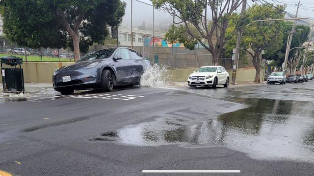 San Francisco Castro District water main break 