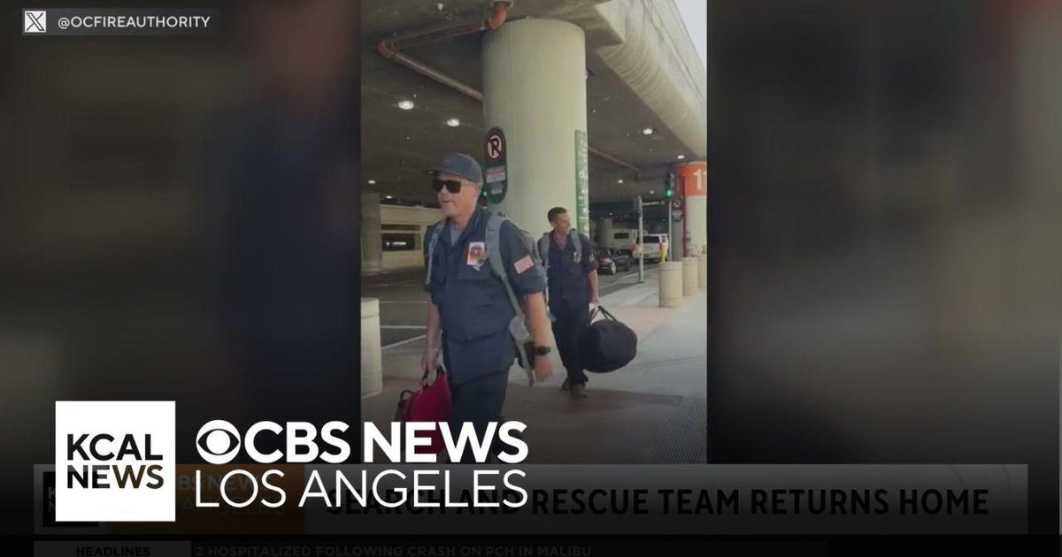More than 44 search and rescue specialists return to Orange County from