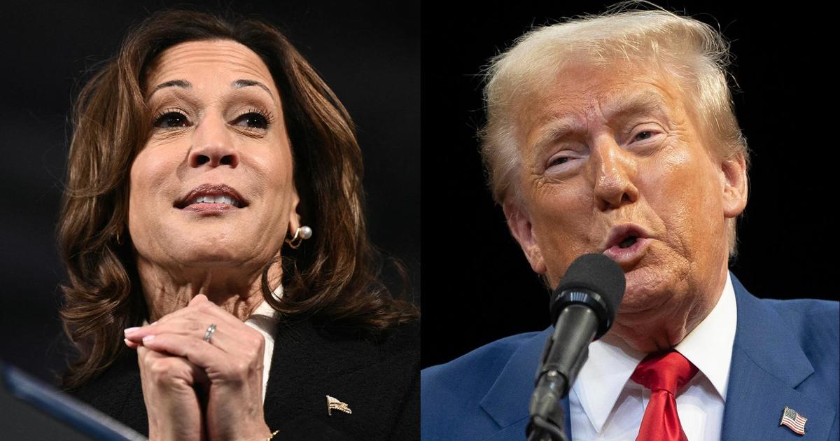 New CBS News poll highlights stark divide between Harris, Trump voters