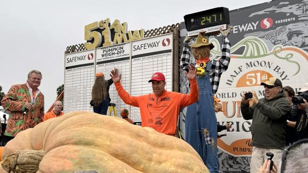 Safeway World Championship Pumpkin Weigh-Off 2024 