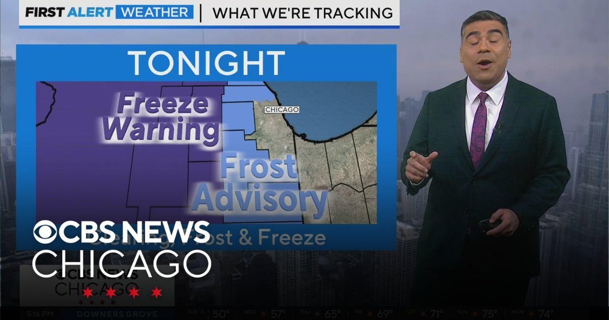 Rain clearing out of Chicago area, but freeze warning for some ...