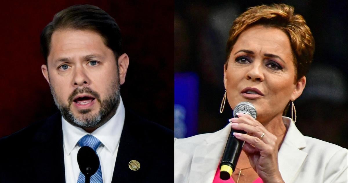 Gallego and Lake trade barbs in Arizona Senate race