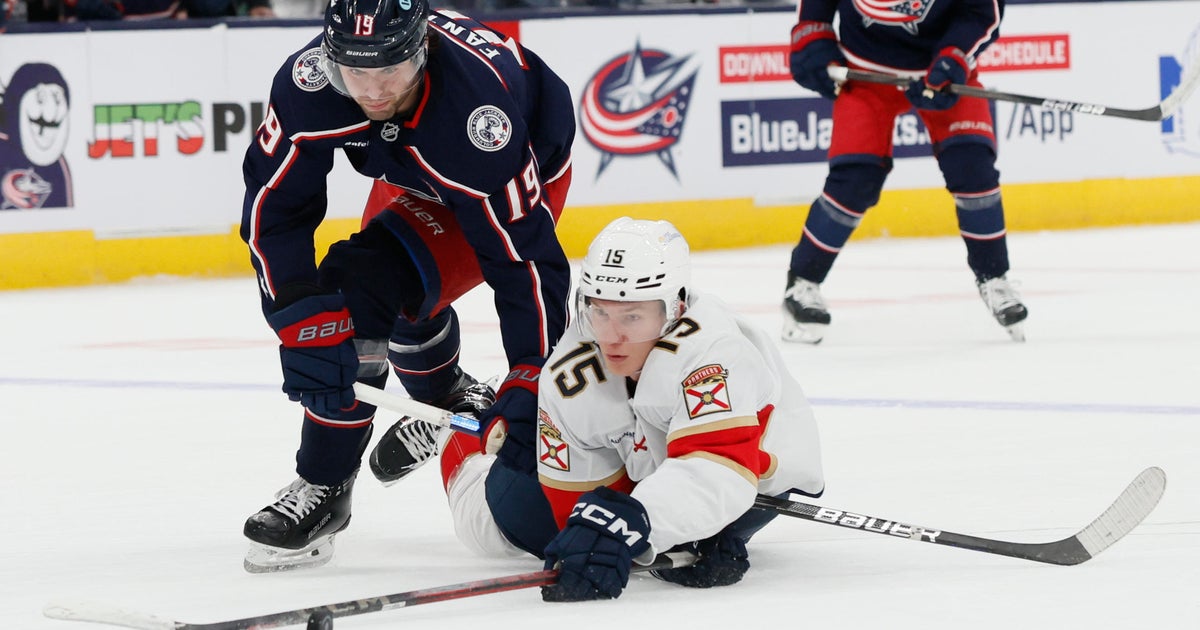 Panthers beat Blue Jackets 4-3 Panthers beat Blue Jackets 4-3