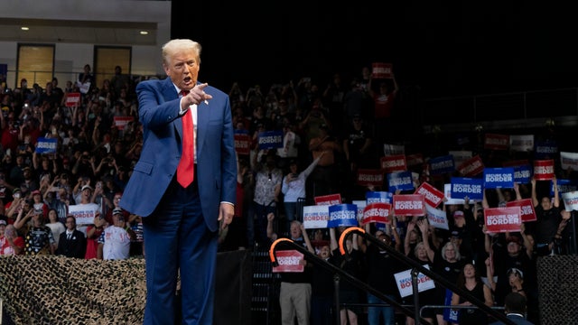 Donald Trump Campaigns For President In Arizona's Prescott Valley