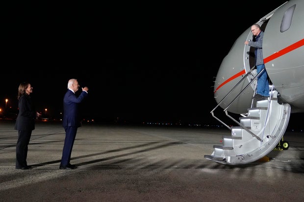 APTOPIX Biden Russia Prisoner Swap