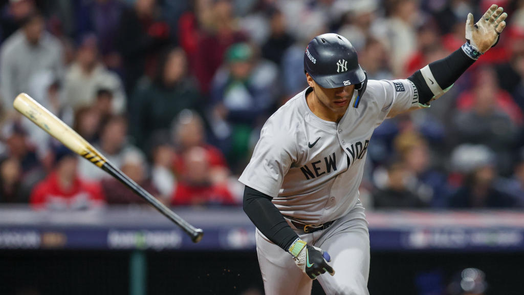 Yankees get to Guardians closer Clase for 2 runs in 9th, win to take
3-1 ALCS lead