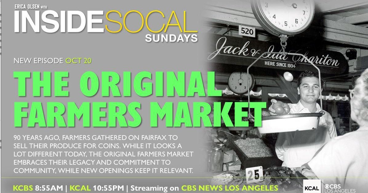 Inside SoCal | The Original Farmers Market (10/20) - CBS Los Angeles