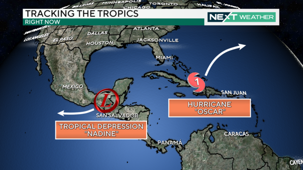 Disturbances in the tropics 