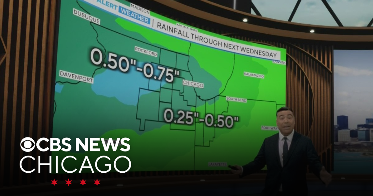 Multiple cold fronts, possible rain on the way to Chicago area - CBS ...