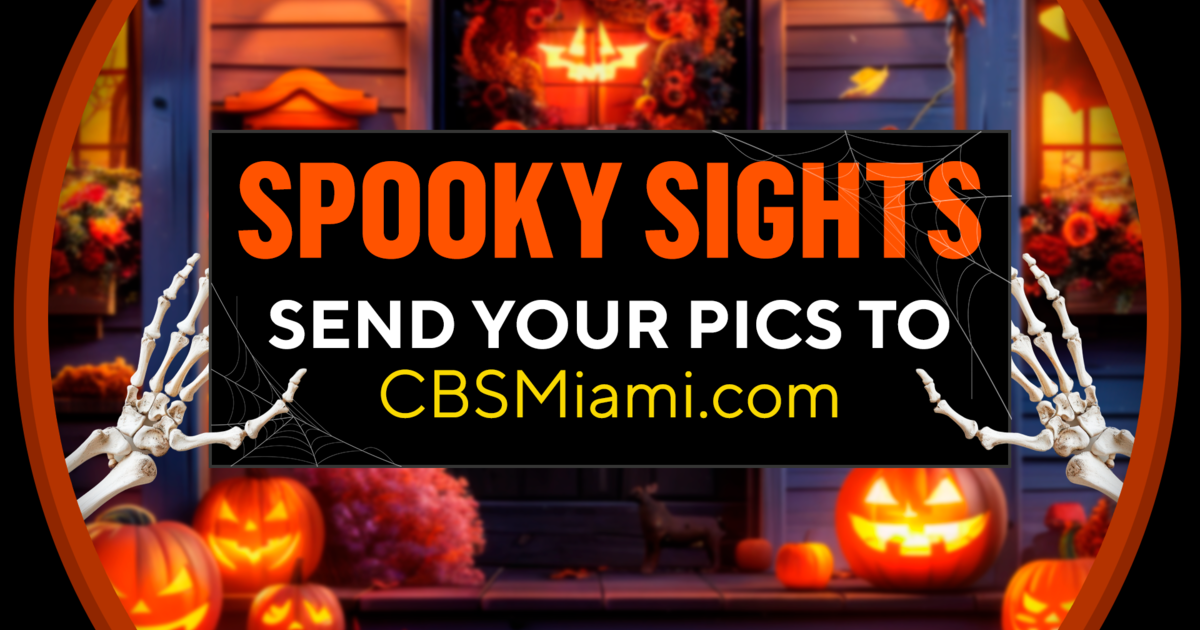 CBS Miami wants to see your spooky Halloween decorations