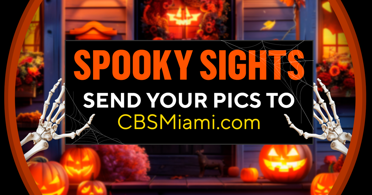 CBS Miami wants to see your spooky Halloween decorations CBS Miami wants to see your spooky Halloween decorations