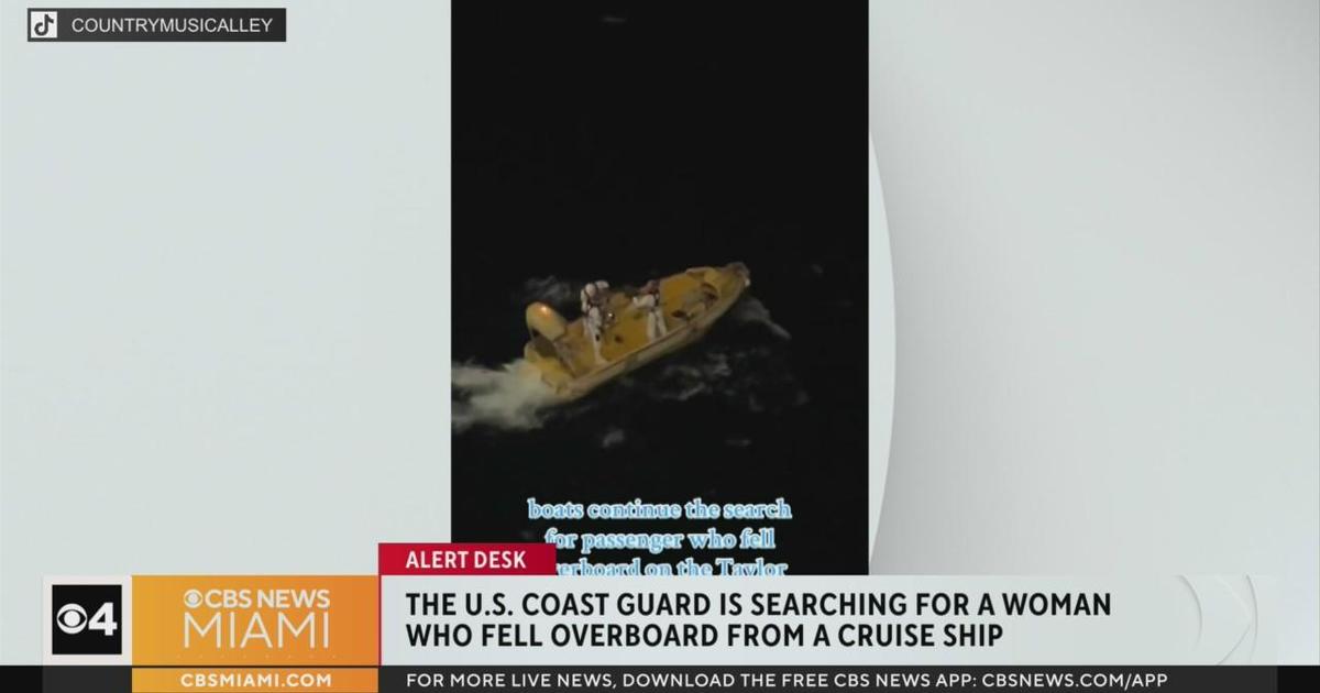 Search for Woman Overboard on Themed Cruise