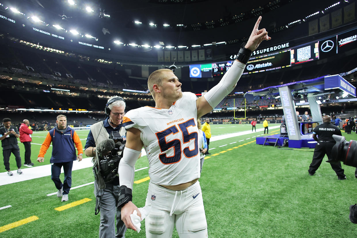 Denver Broncos linebacker Cody Barton gets AFC Defensive Player of the