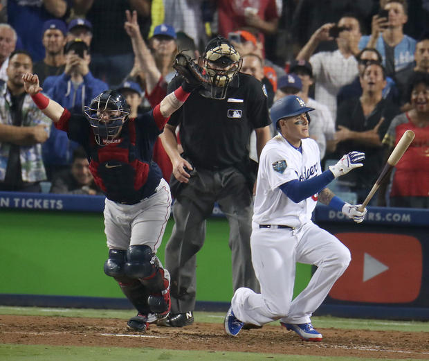 2018 World Series Game 5: Boston Red Sox Vs LA Dodgers at Dodger Stadium 