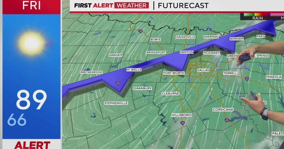 Cooler temperatures return to North Texas over the weekend - CBS Texas