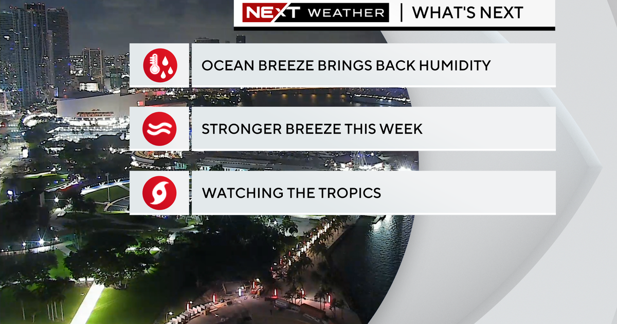 Mostly cloudy South Florida as breeze builds of the northeast Mostly cloudy South Florida as breeze builds of the northeast