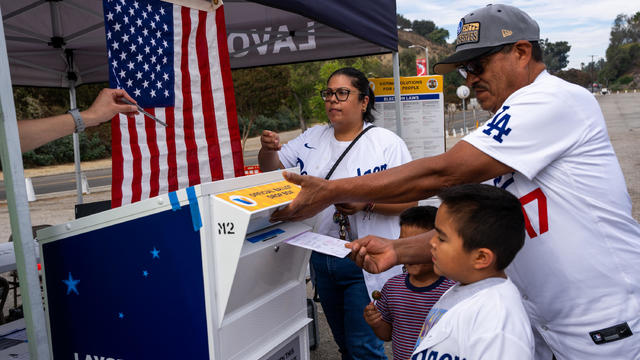 Early Voting In Los Angeles For 2024 U.S. Presidential Election 