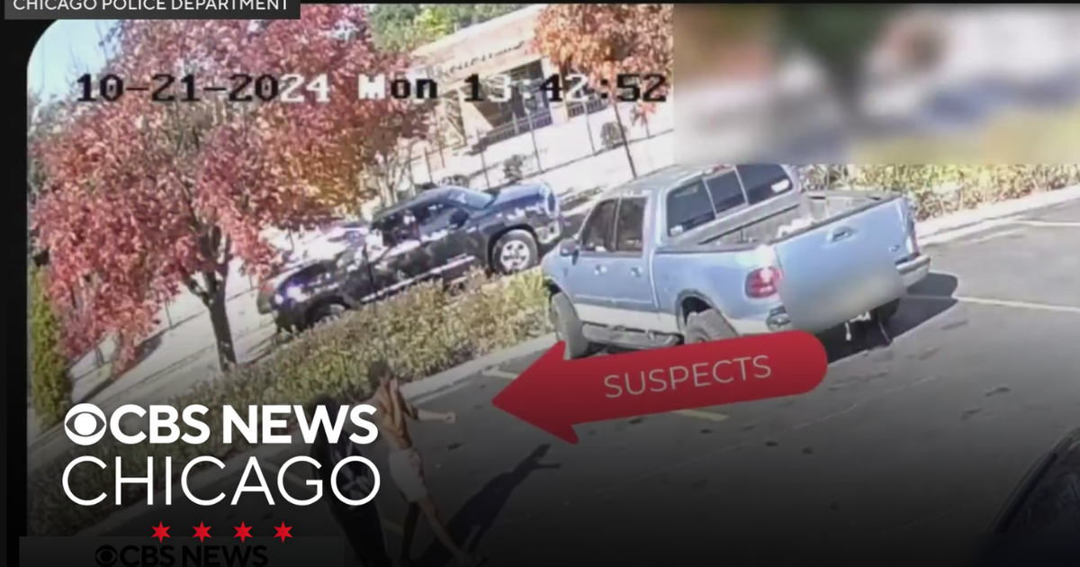 Surveillance video: Chicago police searching for robbery suspects - CBS ...
