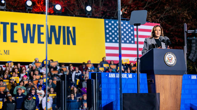 Kamala Harris Campaigns For President Across Michigan 