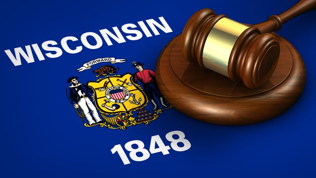 Wisconsin Legal System And Law Concept 