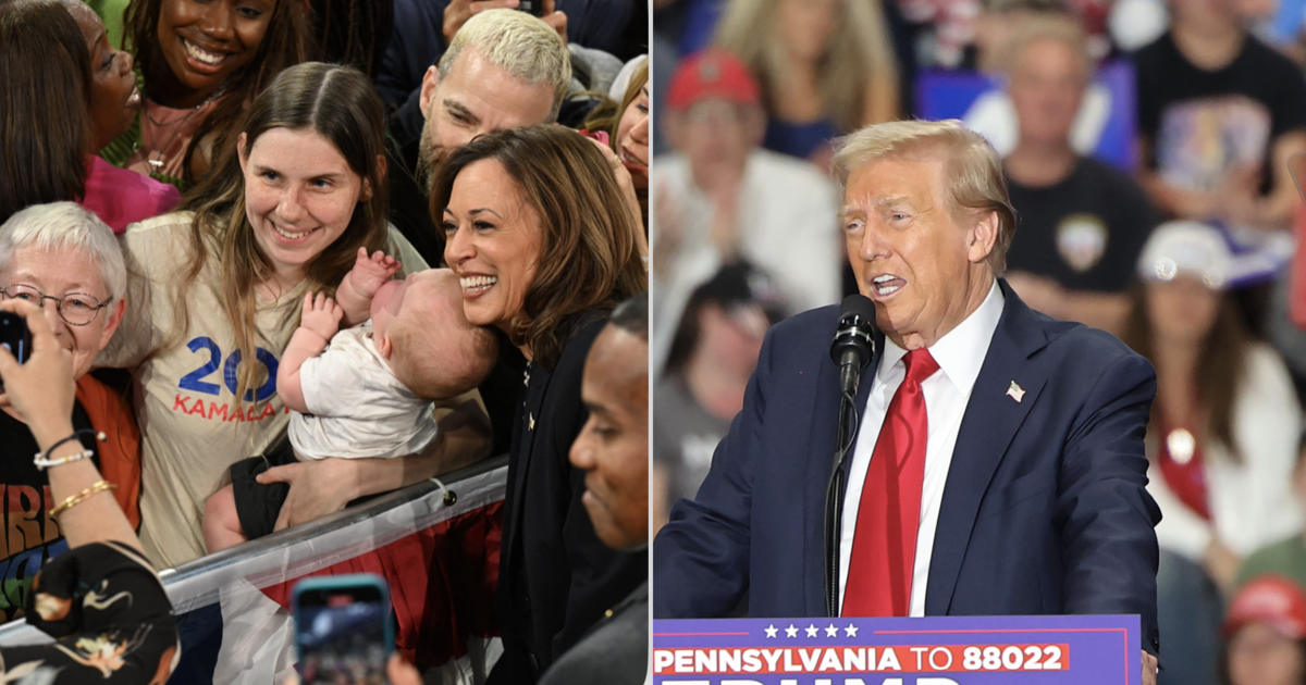 CBS News Harris-Trump Poll: All tied up in Pennsylvania