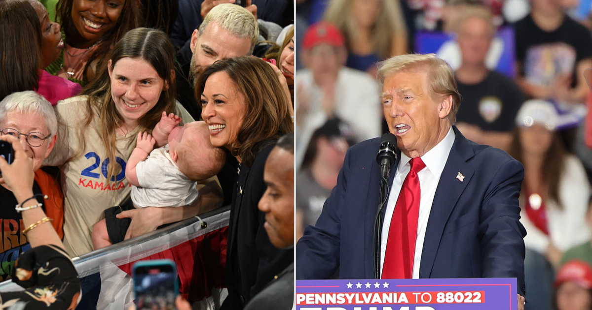 CBS News Harris-Trump poll: All tied up in Pennsylvania