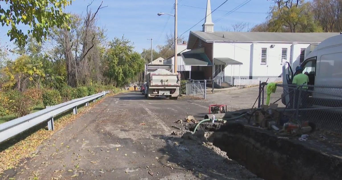 Another water main break on road where landslide happened in Pittsburgh ...