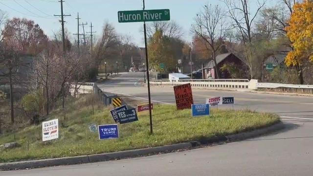 What to know about political yard sign laws in Michigan 