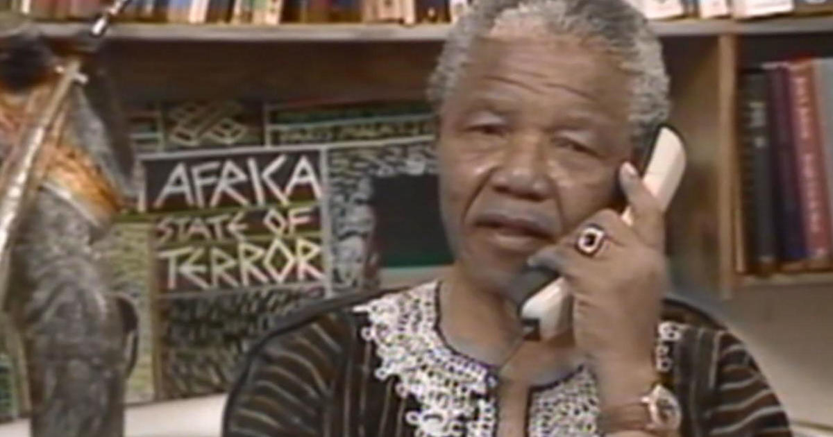 From the archives: Nelson Mandela on efforts to end apartheid in South Africa