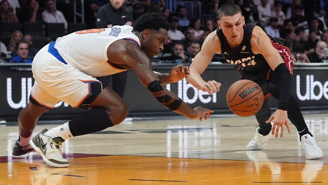 APTOPIX Knicks Heat Basketball