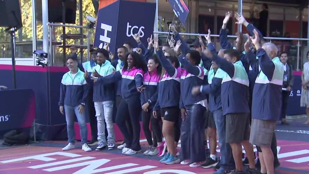 Excitement builds for 2024 TCS New York City Marathon at opening
ceremony