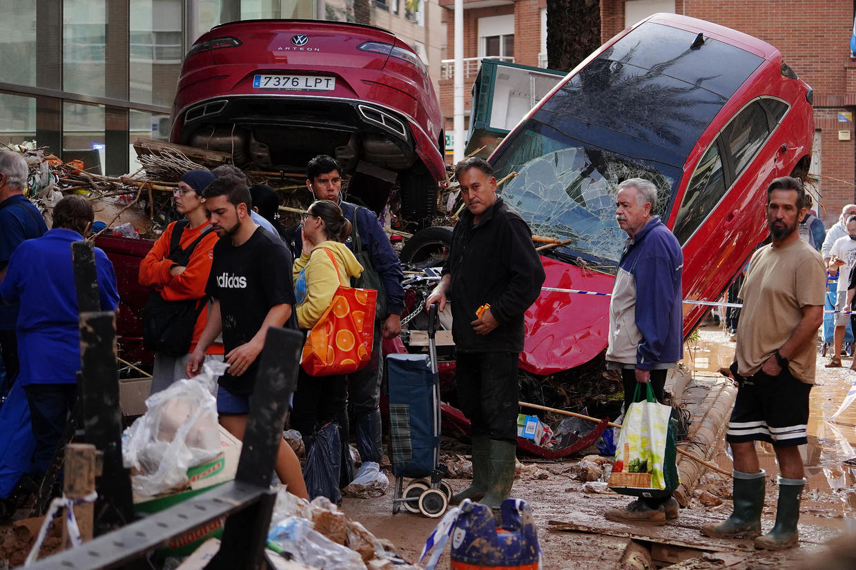 Spain floods death toll hits 205 as maps, satellite images reveal