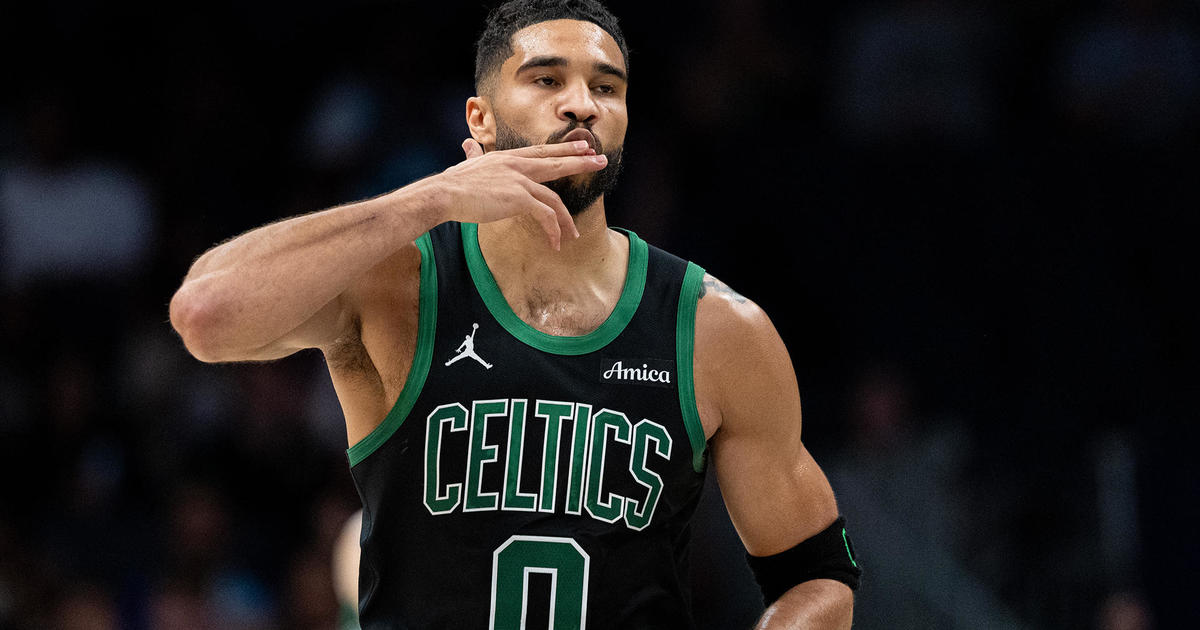 Tatum scores 32 points and the Celtics pull away, beating the Hornets 124-109 after two Charlotte players were ejected