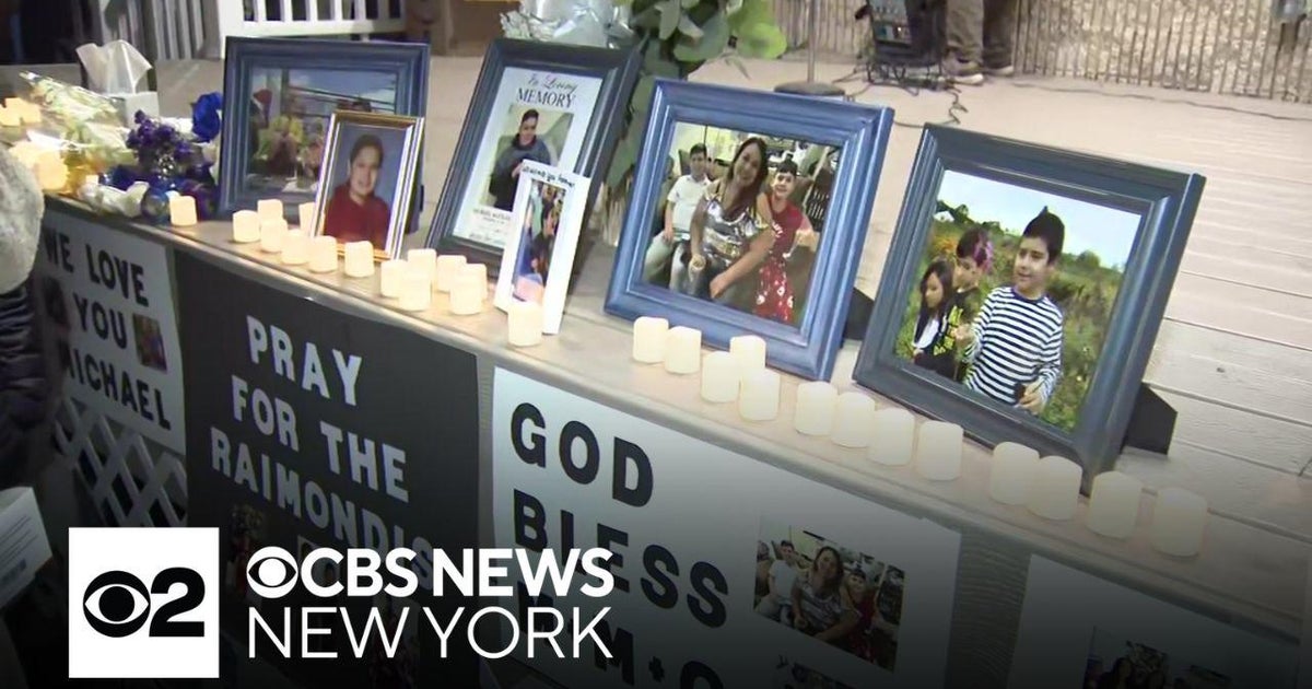 Vigil held for mother, 2 sons shot in Somers, New York - CBS New York