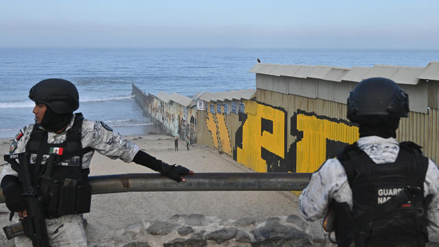 US-Mexico Border: Interactive Deported Veterans Mural In Tijuana, Mexico 