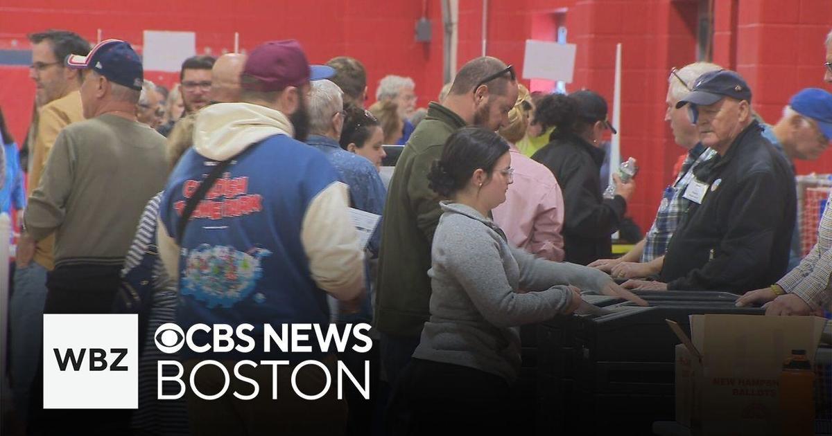 Battleground state New Hampshire sees long lines as communities see potential record-breaking turnou