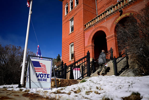 Americans Go To The Polls In The 2024 Elections 