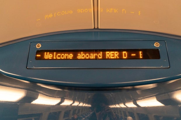 FRANCE-PARIS-RER-TRAIN