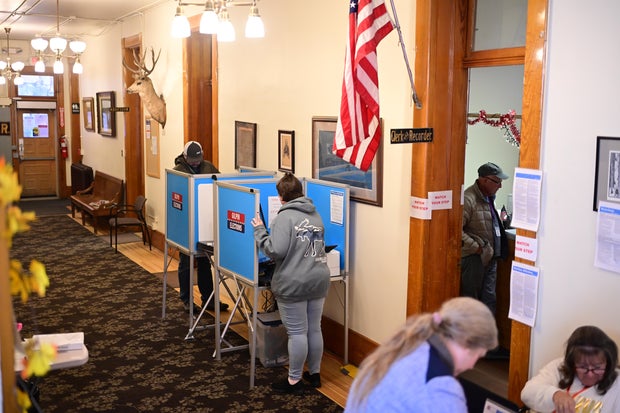 Americans Go To The Polls In The 2024 Elections