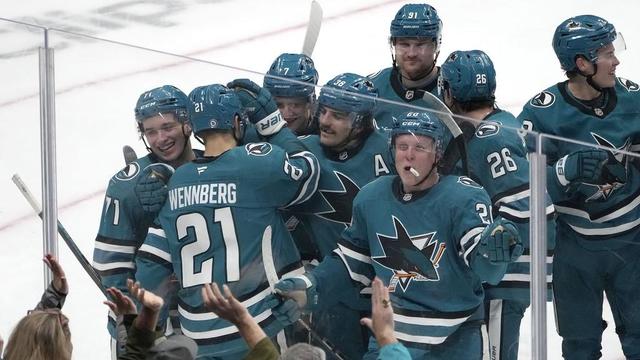 Sharks beat Blue Jackets 