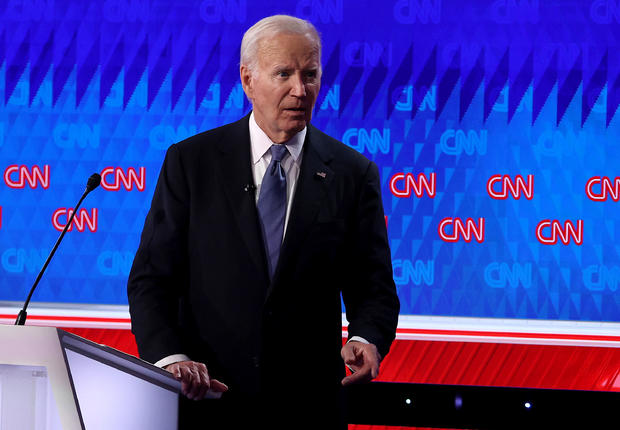 President Joe Biden Participates In CNN Debate 