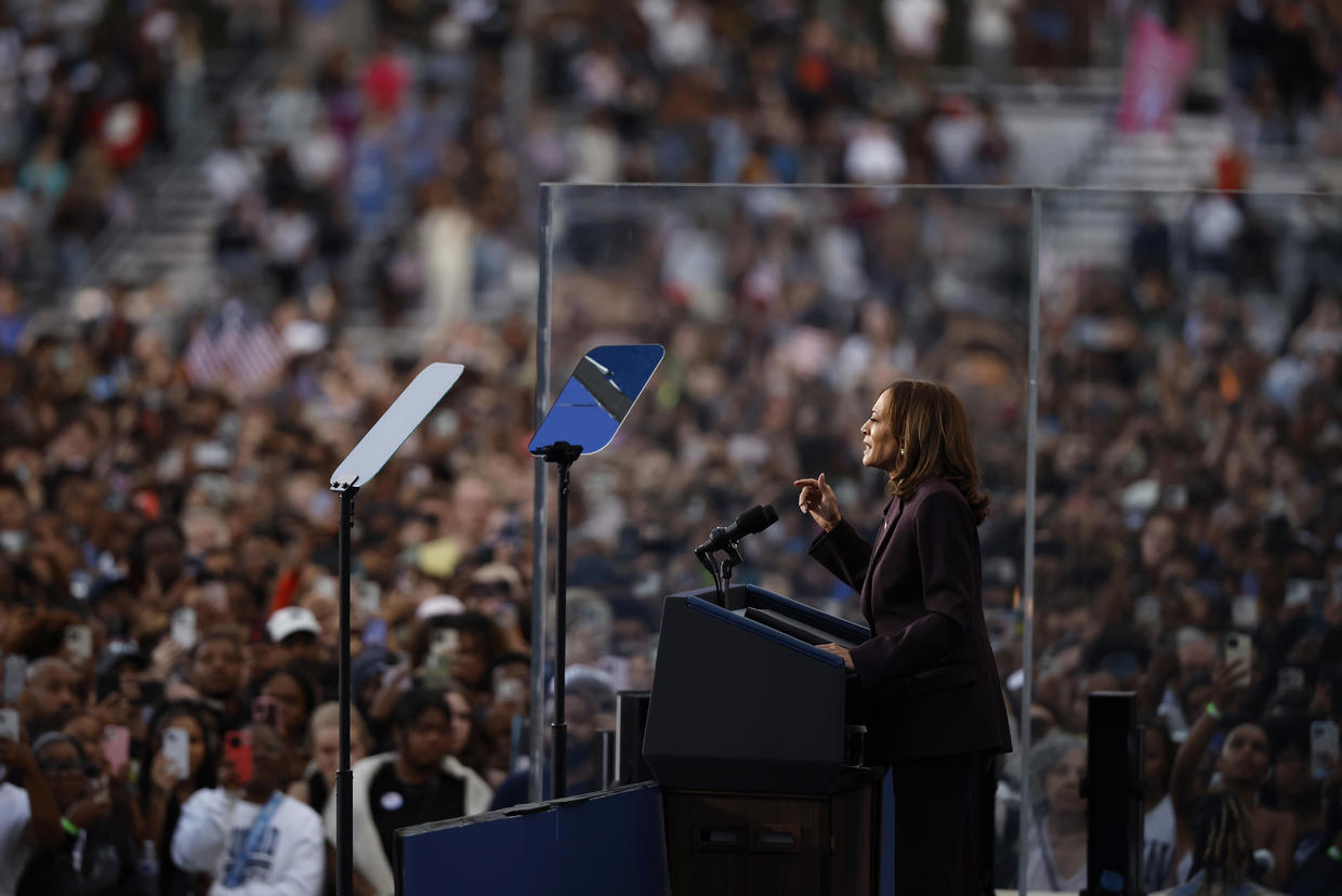 Watch Kamala Harris deliver concession speech "When we lose an