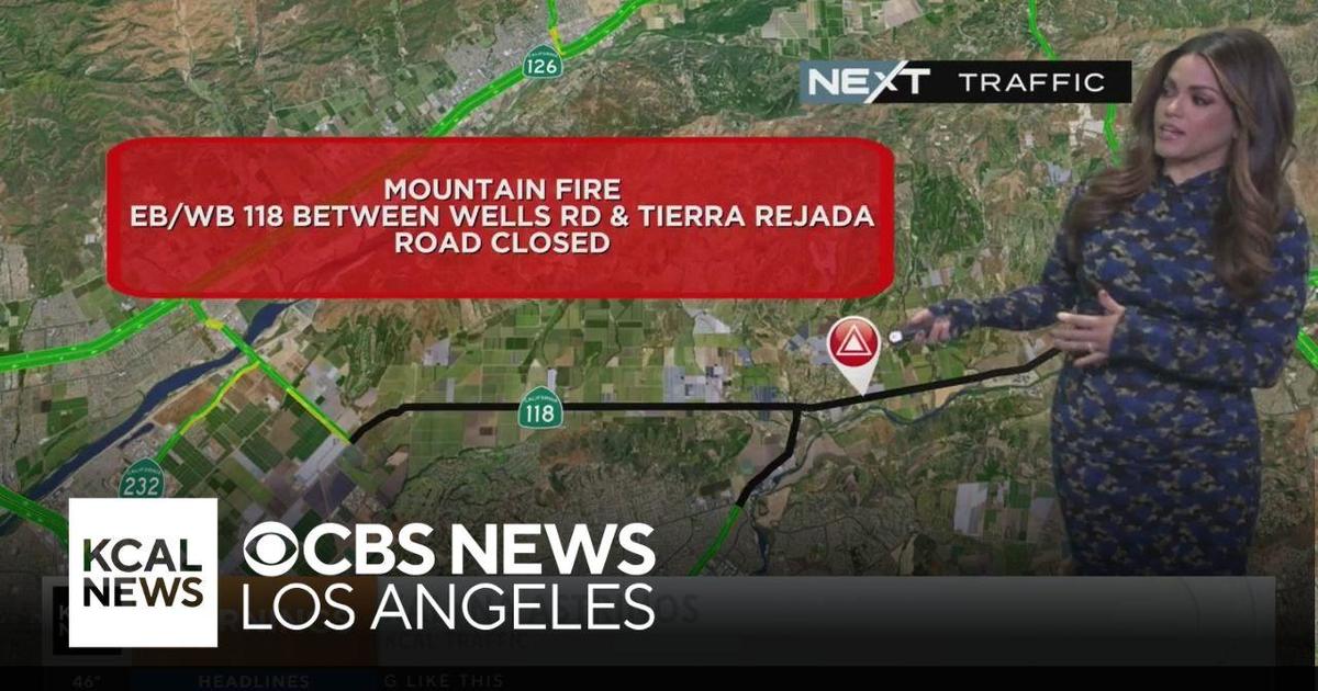 Major road closures due to Ventura County