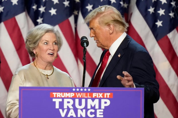 Donald Trump and Susie Wiles