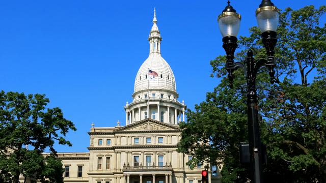 Michigan State Capitol Building in Lansing 