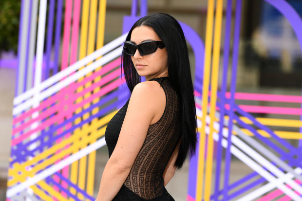 Charli XCX attends the Royal Academy of Arts Summer Preview Party on June 6, 2023, in London, England. 