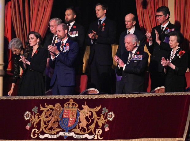 The King And Members Of The Royal Family Attend Festival Of Remembrance